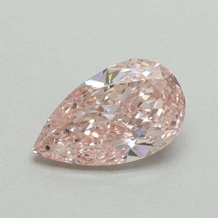0.51 Ct. Fancy Intense Pink Pear Lab Grown Diamond