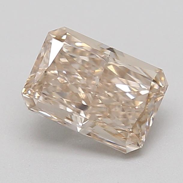0.54 Ct. Very Light  Brown Radiant Lab Grown Diamond