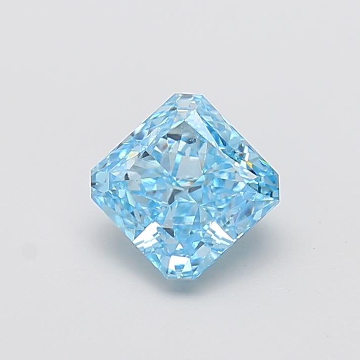 1.71 Ct. Fancy Blue Radiant Lab Grown Diamond