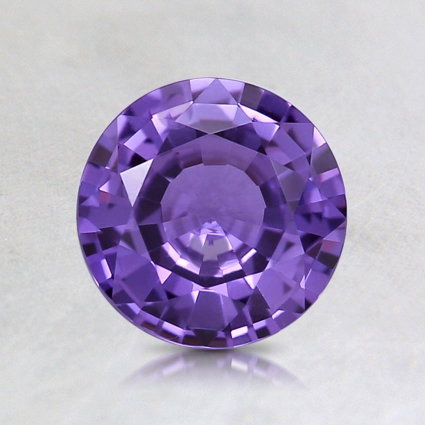 6.5mm Purple Round Sapphire