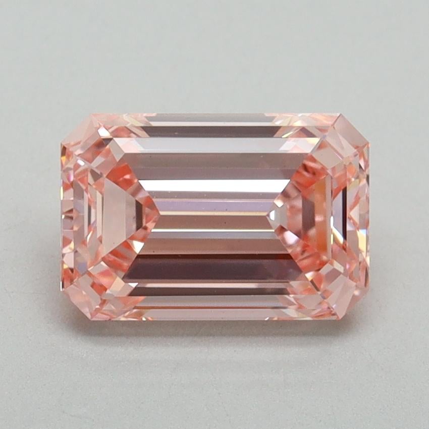 1.94 Ct. Fancy Intense Pink Emerald Lab Grown Diamond