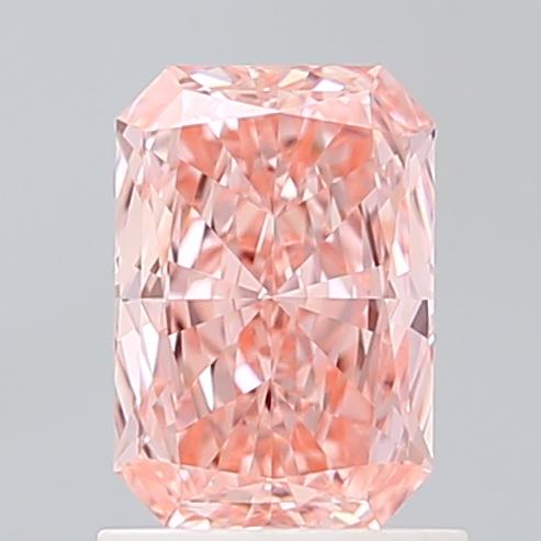 1.19 Ct. Fancy Intense Pink Radiant Lab Grown Diamond