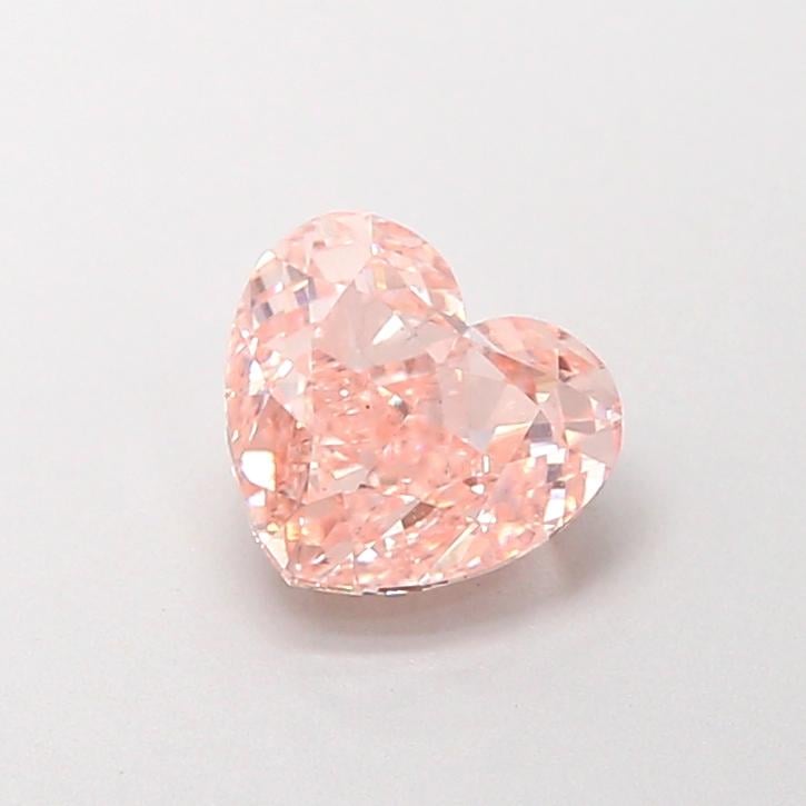 1.29 Ct. Fancy Pink Heart Lab Grown Diamond