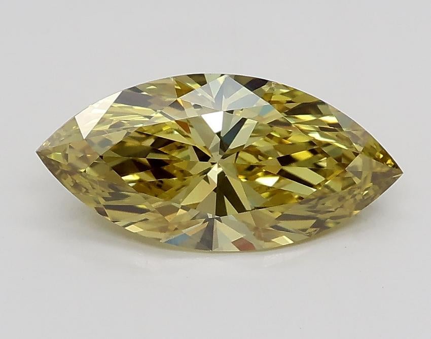 1.01 Ct. Fancy Yellow Marquise Lab Grown Diamond
