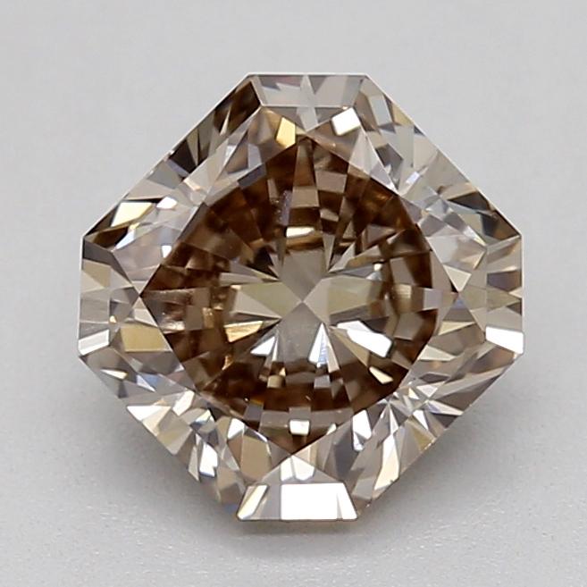 1.10 Ct. Light  Brown Radiant Lab Grown Diamond