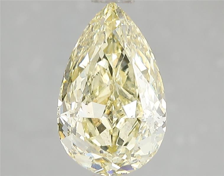 2.03 Ct. Fancy Intense Yellow Pear Lab Grown Diamond