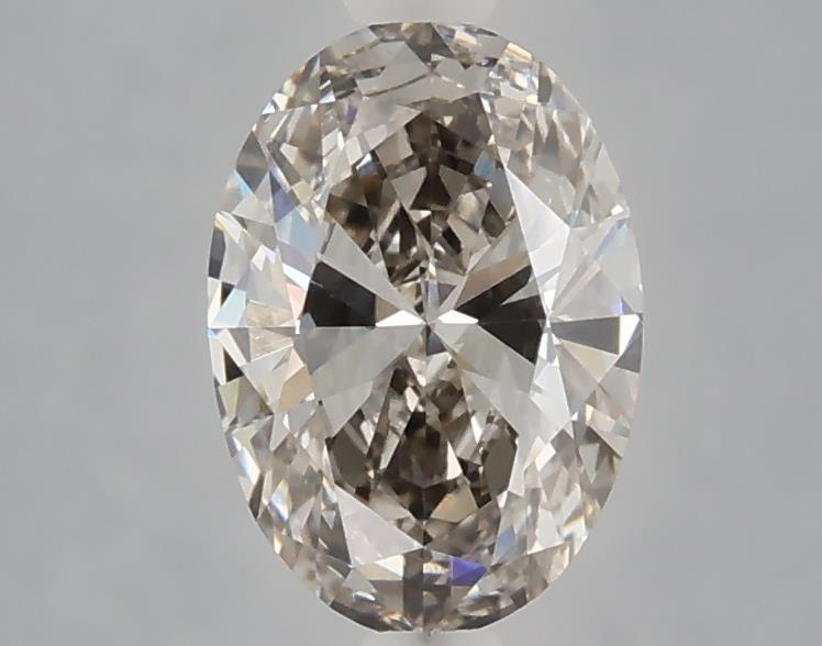 1.09 Ct. Fancy Vivid Blue Oval Lab Grown Diamond