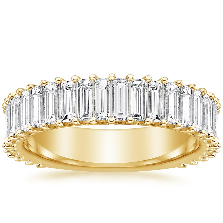 Yellow Gold Lina Baguette Diamond Ring (1 7/8 ct. tw.)
