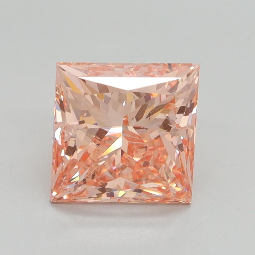 2.04 Ct. Fancy Intense Pink Princess Lab Grown Diamond