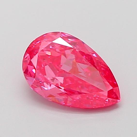 1.03 Ct. Fancy Vivid Pink Pear Lab Grown Diamond