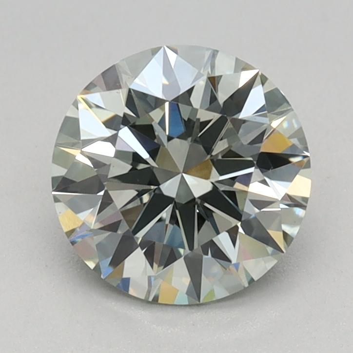 0.92 Ct. Fancy Intense Green Round Lab Grown Diamond