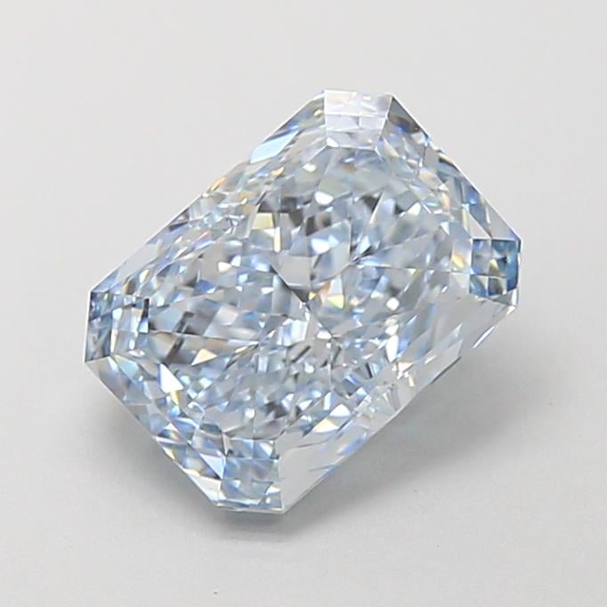 2.15 Ct. Fancy Intense  Blue Radiant Lab Grown Diamond