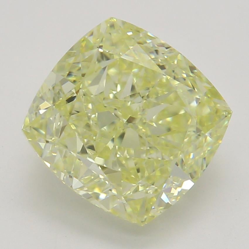 2.11 Ct. Fancy Yellow Cushion Diamond