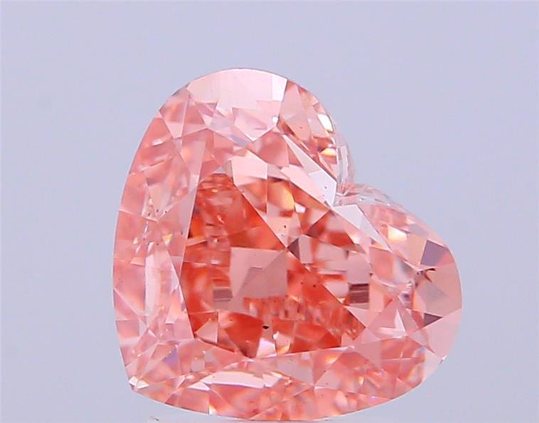 3.50 Ct. Fancy Brown Heart Lab Grown Diamond