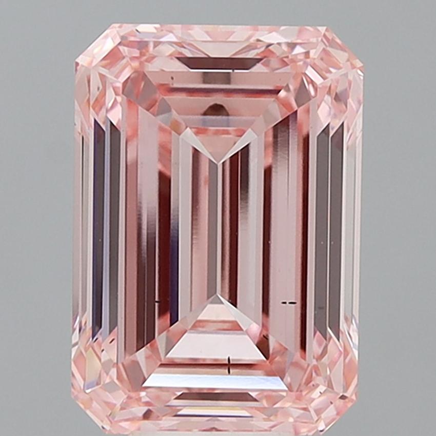 10.05 Ct. Fancy Intense Pink Emerald Lab Grown Diamond