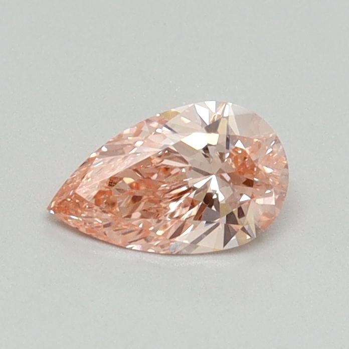 0.37 Ct. Fancy Intense Pink Pear Lab Grown Diamond