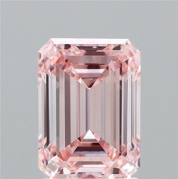 2.19 Ct. Fancy Intense Pink Emerald Lab Grown Diamond