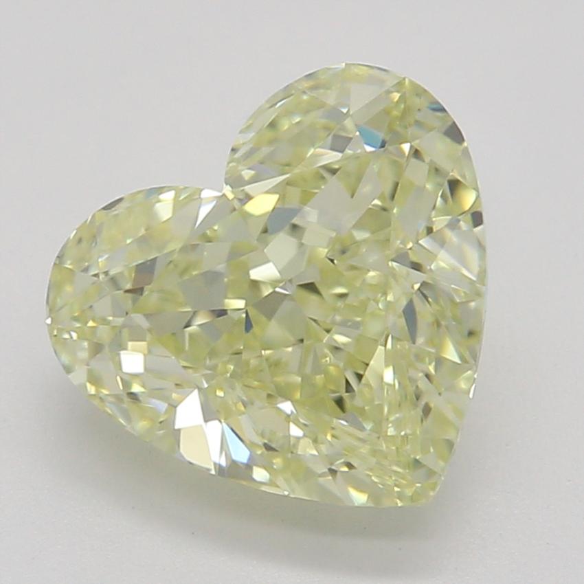 1.51 Ct. Fancy Light Yellow Heart Diamond
