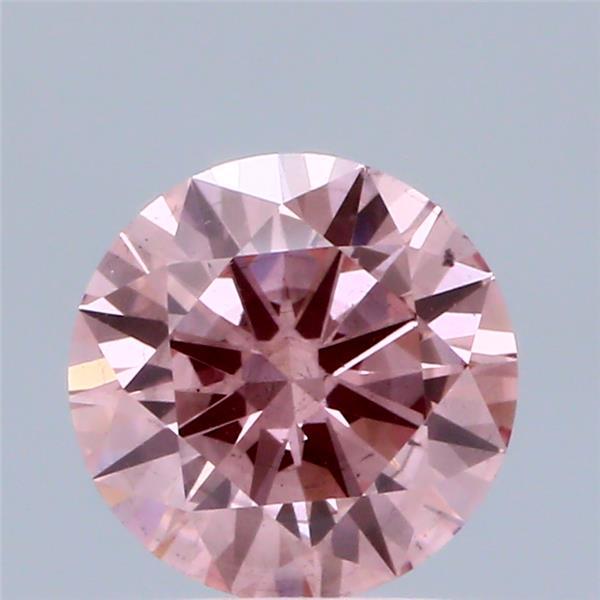 1.02 Ct. Fancy Vivid Pink Round Lab Grown Diamond