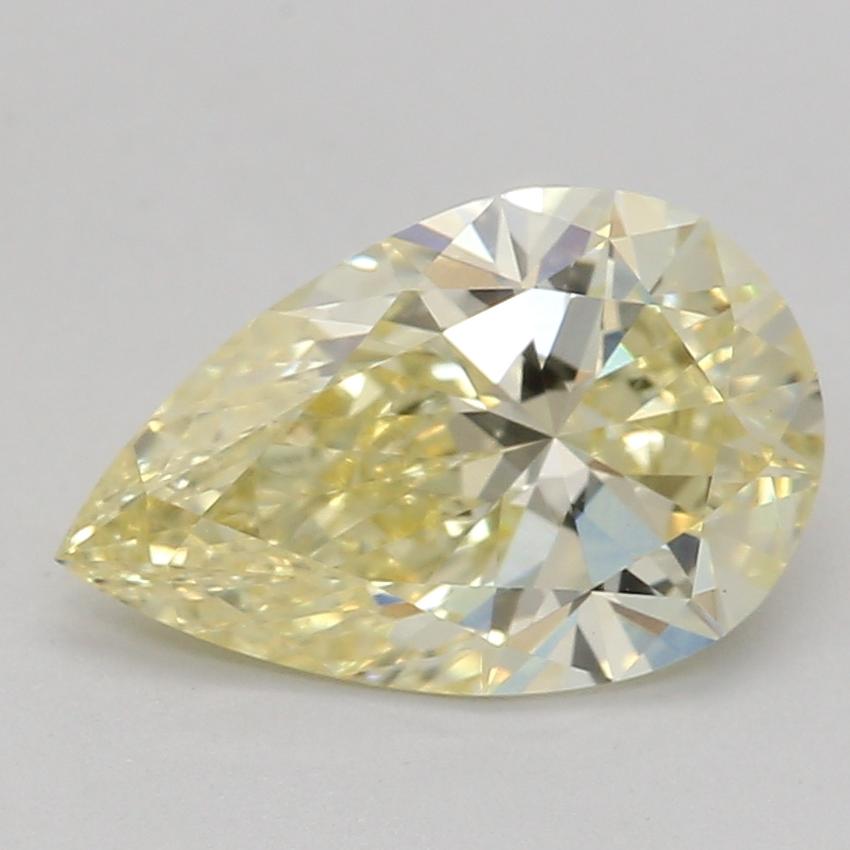 1.05 Ct. Fancy Yellow Pear Lab Grown Diamond