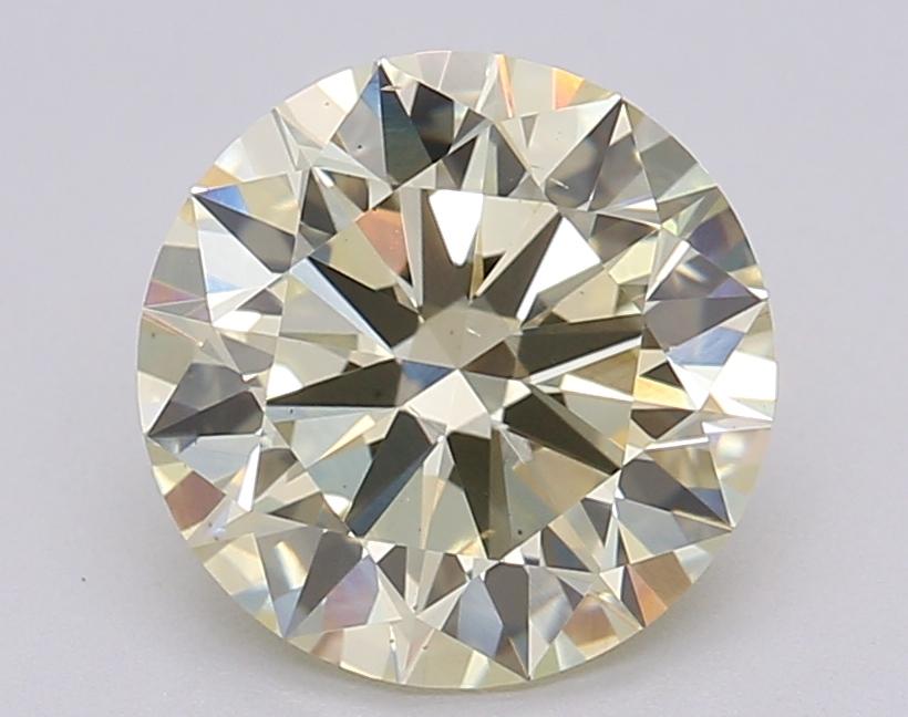 1.99 Ct. Fancy Light Yellow Round Lab Grown Diamond