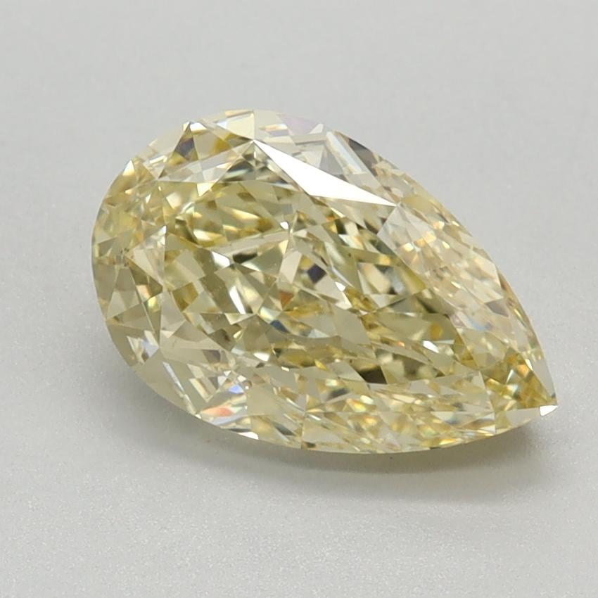1.35 Ct. Fancy Intense Yellow Pear Lab Grown Diamond