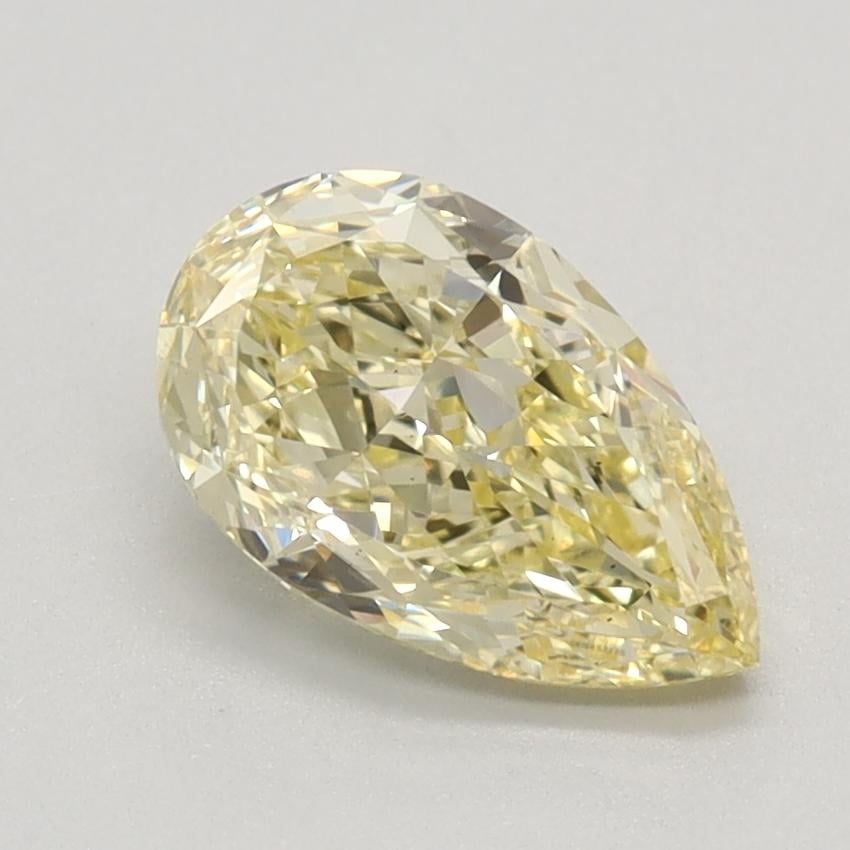 1.30 Ct. Fancy Yellow Pear Lab Grown Diamond