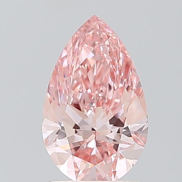 1.34 Ct. Fancy Intense Pink Pear Lab Grown Diamond