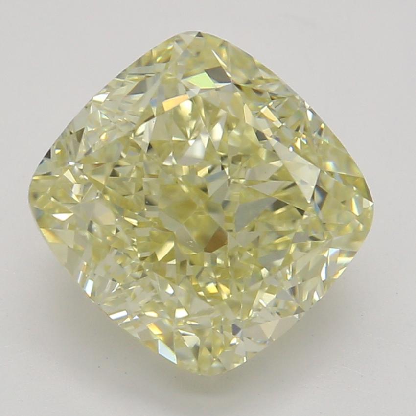 2.14 Ct. Fancy Yellow Cushion Diamond