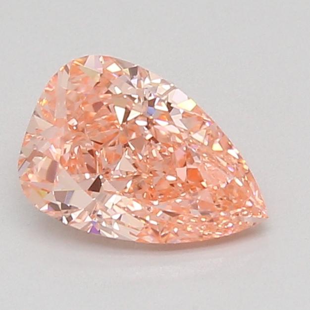 1.51 Ct. Fancy Vivid Pink Pear Lab Grown Diamond
