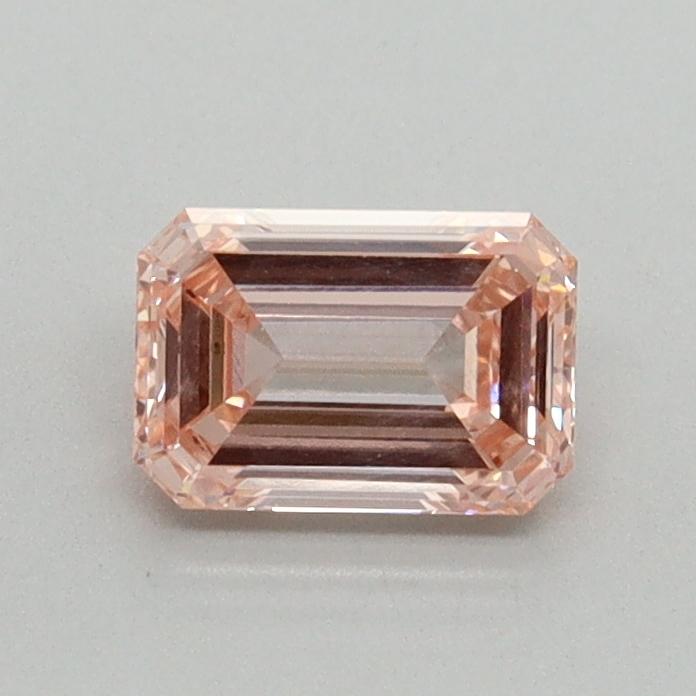0.62 Ct. Fancy Intense Pink Emerald Lab Grown Diamond