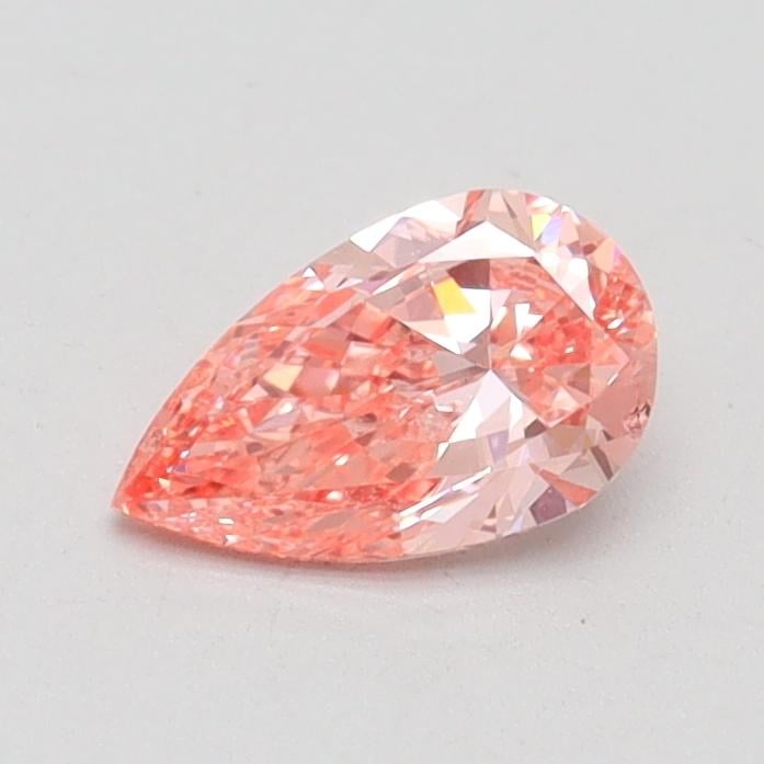 0.50 Ct. Fancy Intense Pink Pear Lab Grown Diamond