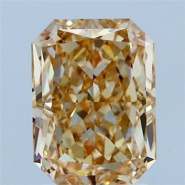 3.01 Ct. Fancy Yellow Radiant Lab Grown Diamond