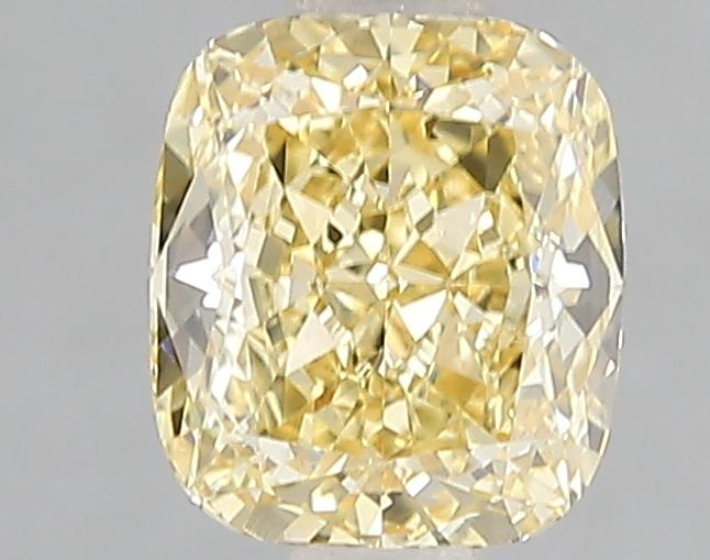 1.51 Ct. Fancy Intense Yellow Cushion Lab Grown Diamond