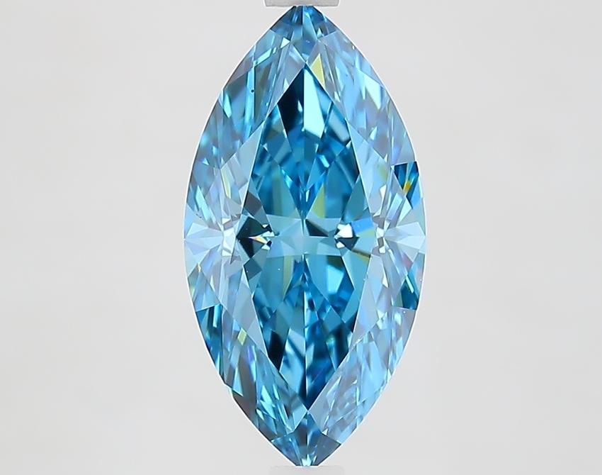 2.52 Ct. Fancy Vivid Pink Marquise Lab Grown Diamond