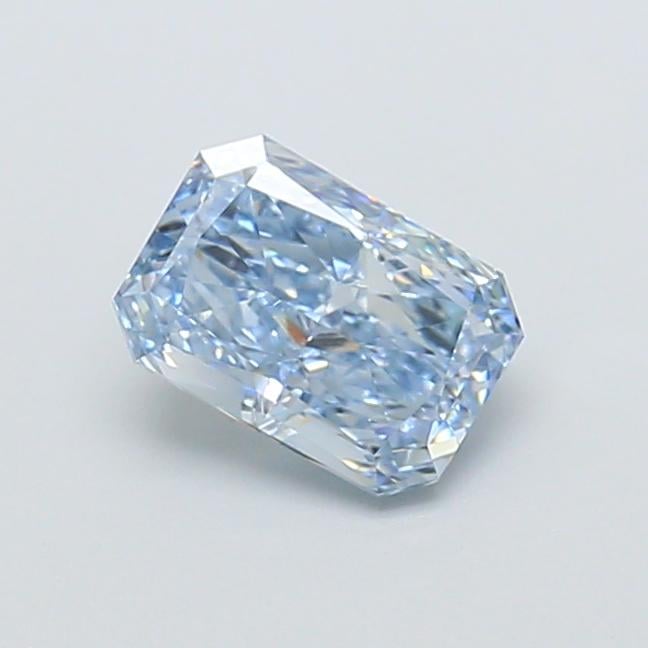 1.03 Ct. Fancy Intense  Blue Radiant Lab Grown Diamond