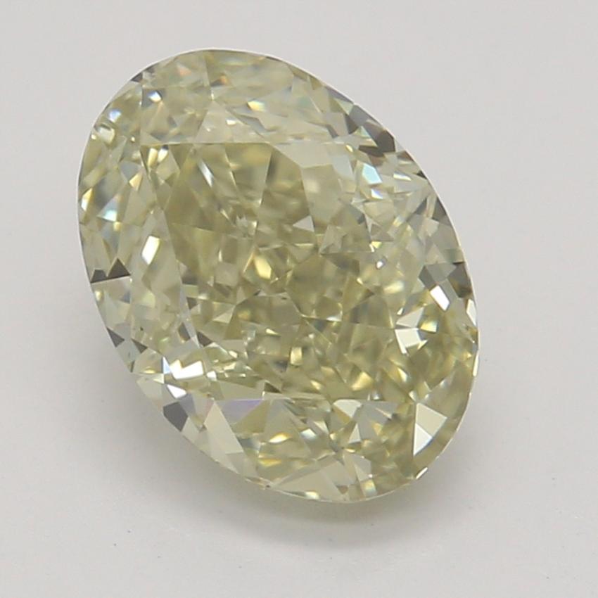 1.01 Ct. Fancy Brownish Greenish Yellow Oval Diamond
