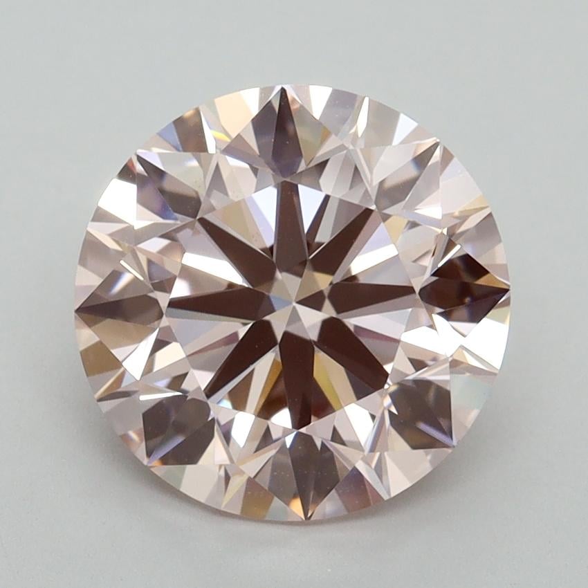 3.50 Ct. Fancy Pink Round Lab Grown Diamond