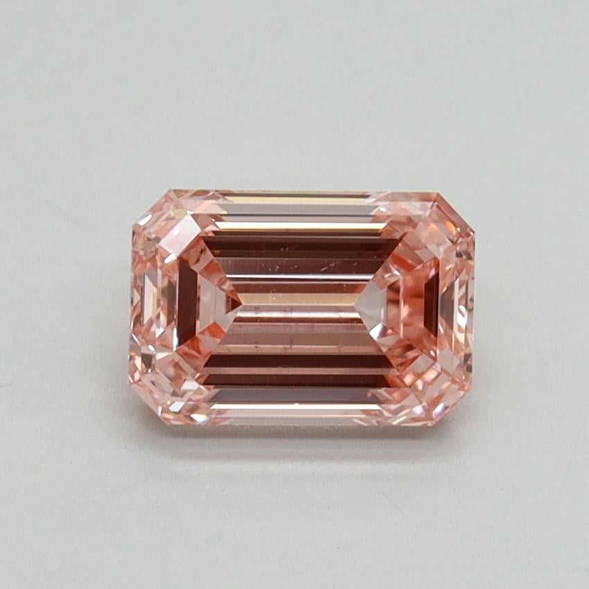 1.02 Ct. Fancy Vivid Pink Emerald Lab Grown Diamond