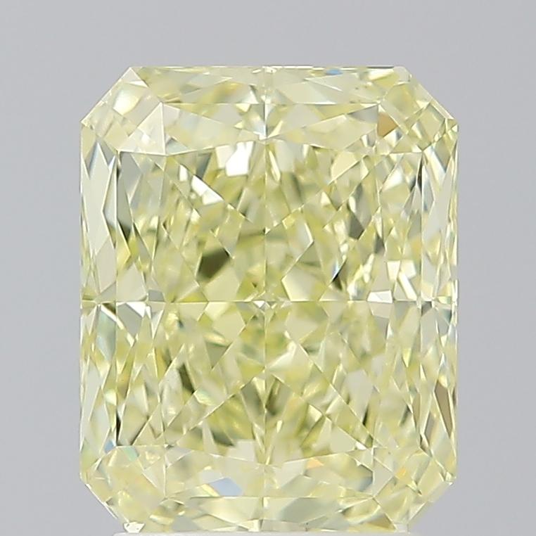 3.02 Ct. Fancy  Yellow Radiant Diamond