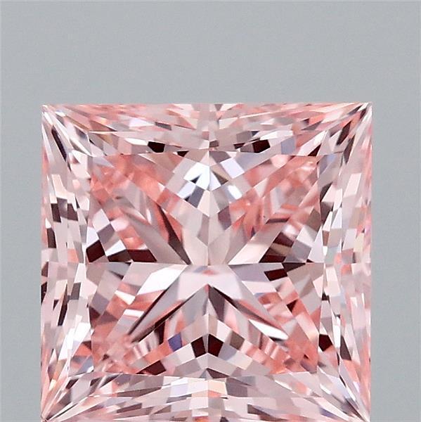 2.51 Ct. Fancy Intense Pink Princess Lab Grown Diamond