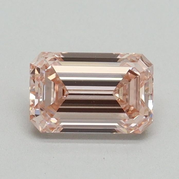 0.76 Ct. Fancy Intense Pink Emerald Lab Grown Diamond