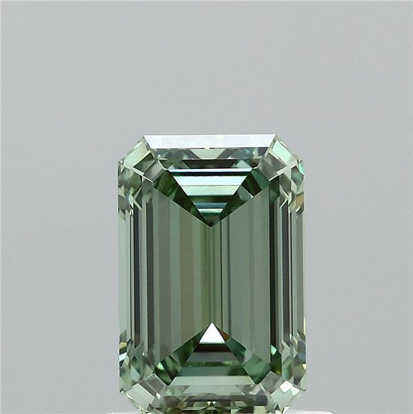 1.05 Ct. Fancy Vivid  Green Emerald Lab Grown Diamond
