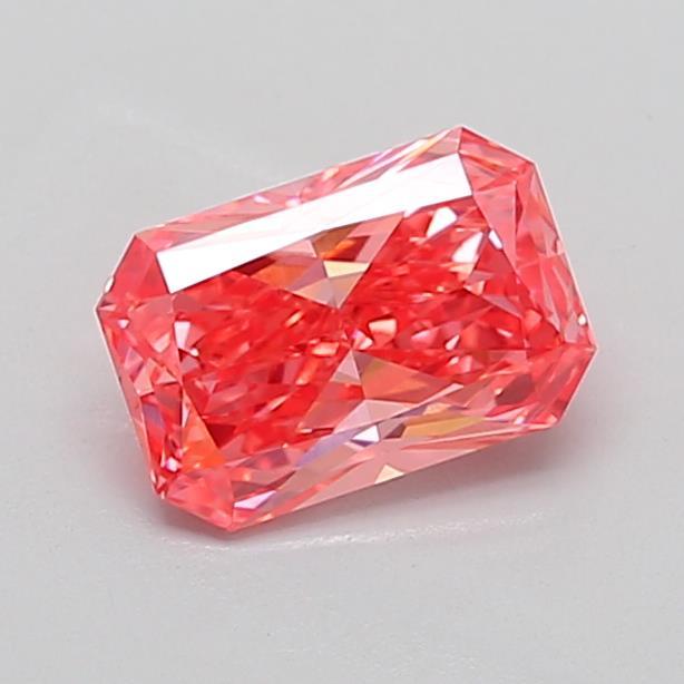 1.54 Ct. Fancy Vivid Pink Radiant Lab Grown Diamond