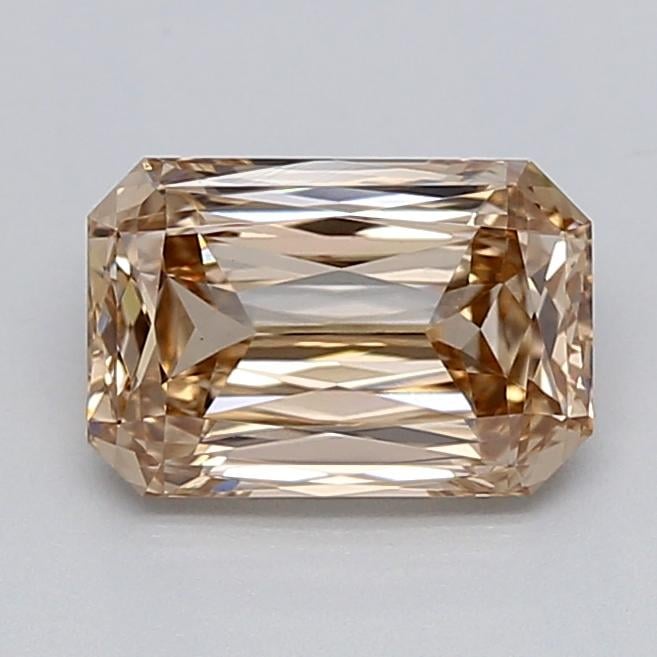 1.07 Ct. Light  Brown Radiant Lab Grown Diamond