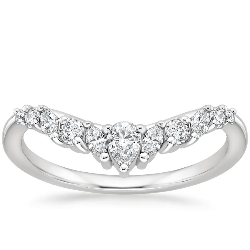 Rose gold diamond engagement ring with surprise diamond details