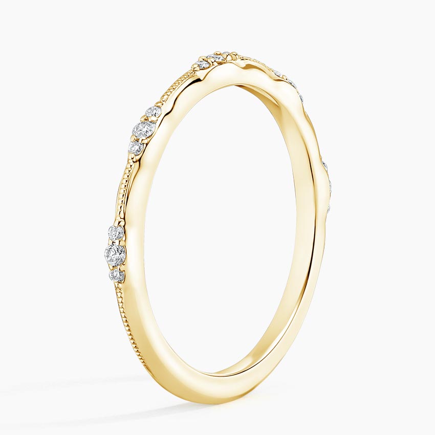 18K Yellow Gold Alena Diamond Ring