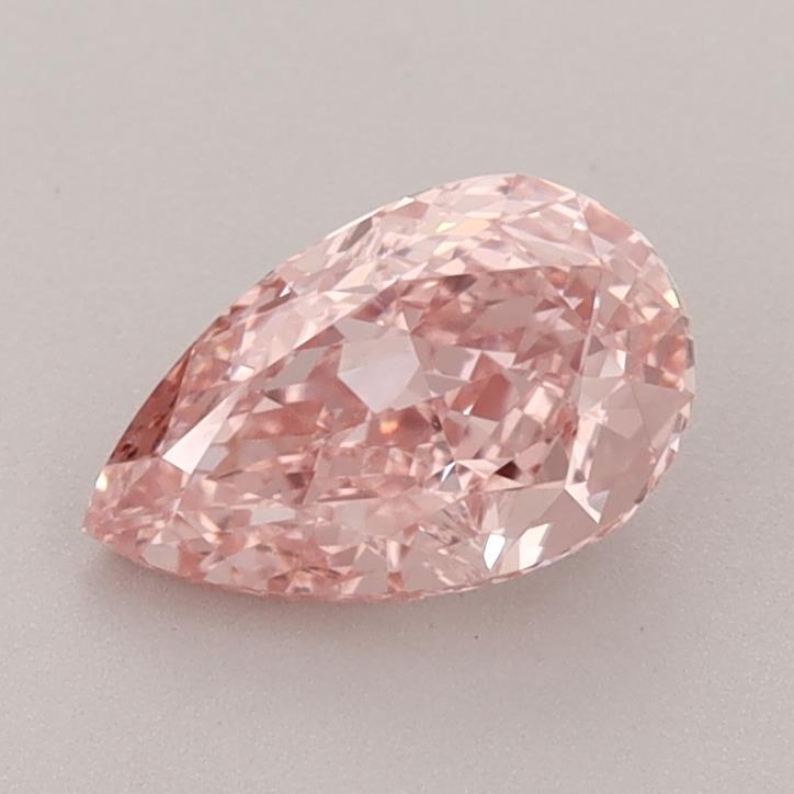 1.14 Ct. Fancy Vivid Pink Pear Lab Grown Diamond