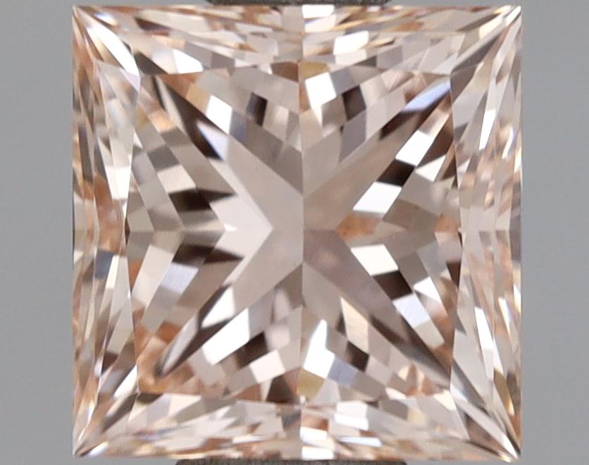 1.50 Ct. Fancy Light Pink Princess Lab Grown Diamond