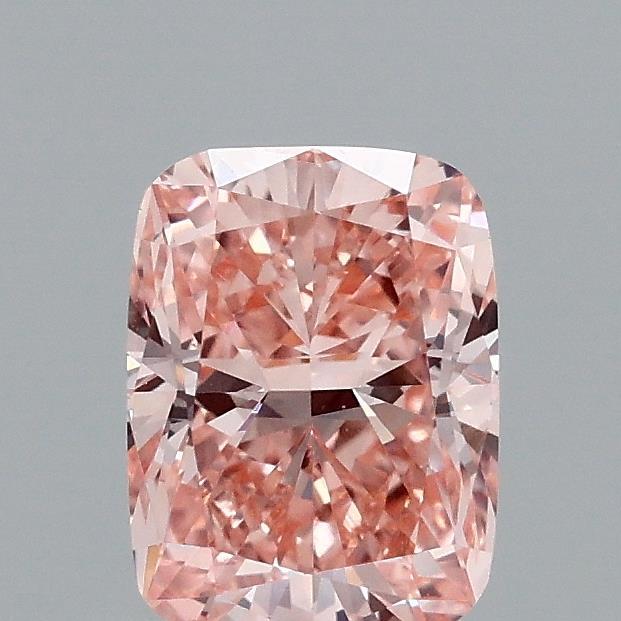 1.04 Ct. Fancy Intense Pink Cushion Lab Grown Diamond